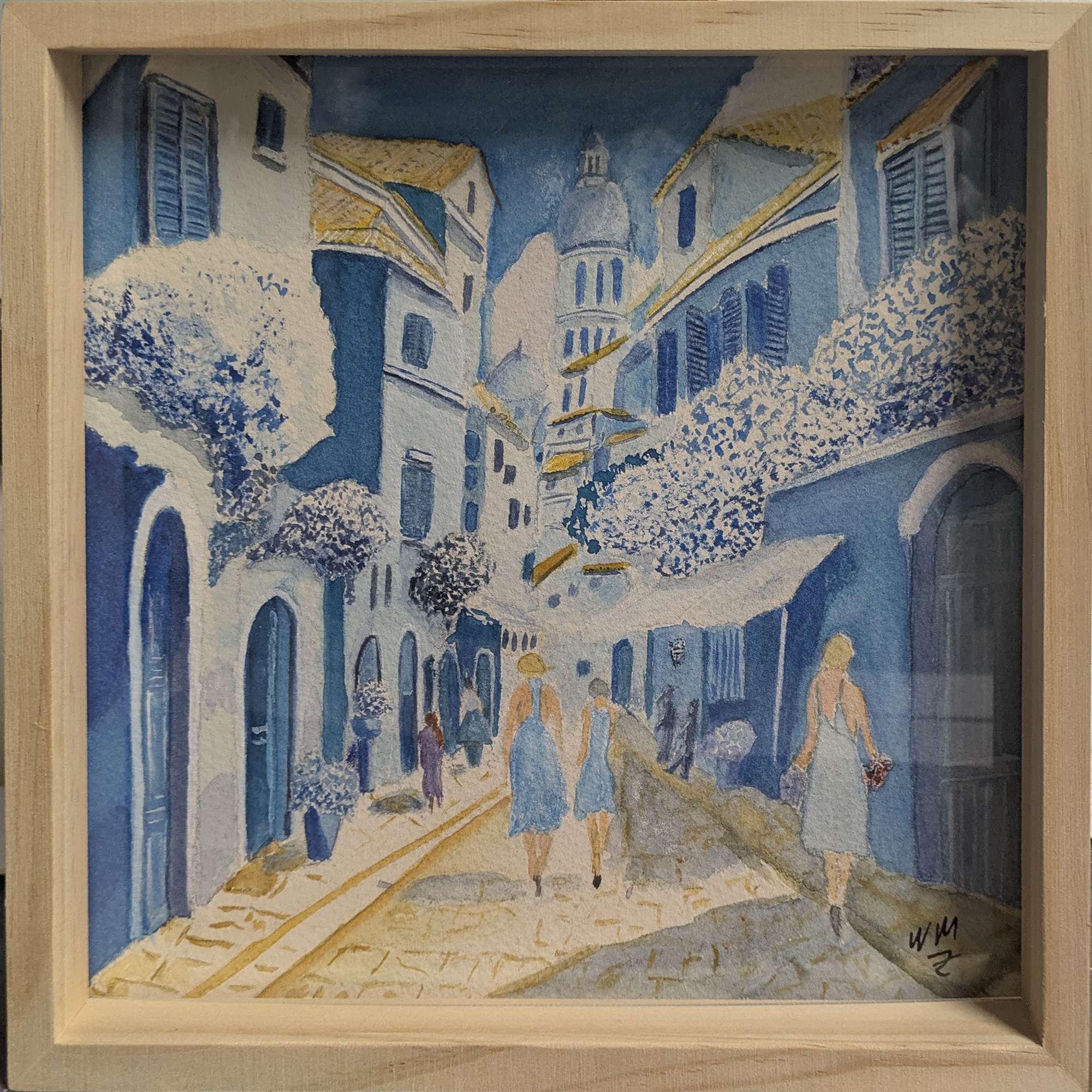van gogh et l'arbre bleu les beaux arts à Nîmes